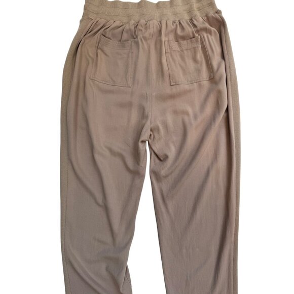 Splendid XLTaupe Elastic Waist Womens Drawstring Pants - Picture 15 of 16